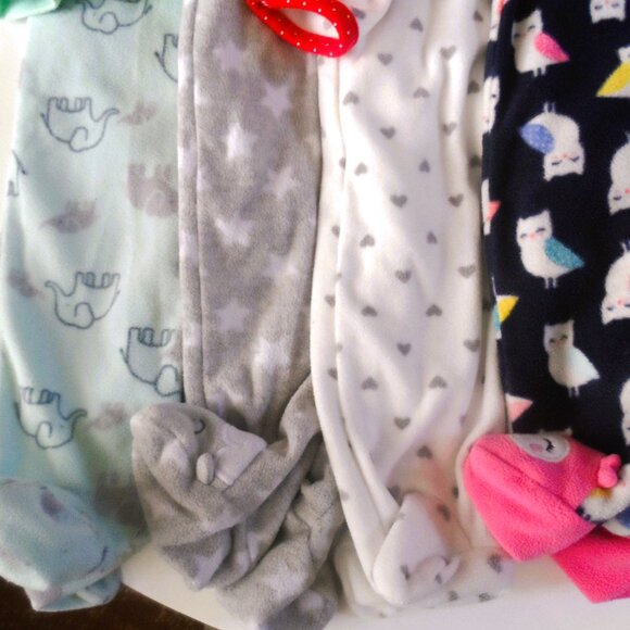 Baby clothes zip up PJs, 7pcs- size n/b-3 - Picture 2 of 16